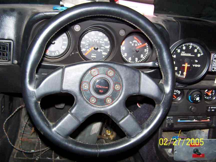 Porsche 914 OEM Steering wheel Turn Signal Cancel Ring Mounting